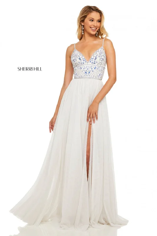 Vintage-Inspired Women's Apparel Fashion Essentials Sherri Hill 52450 Dress