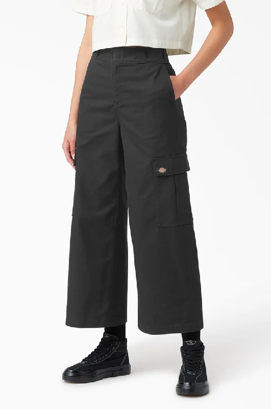 Women's Professional Clothes Trend Driven Wardrobe Dickies Women's Twill Crop Cargo Pants