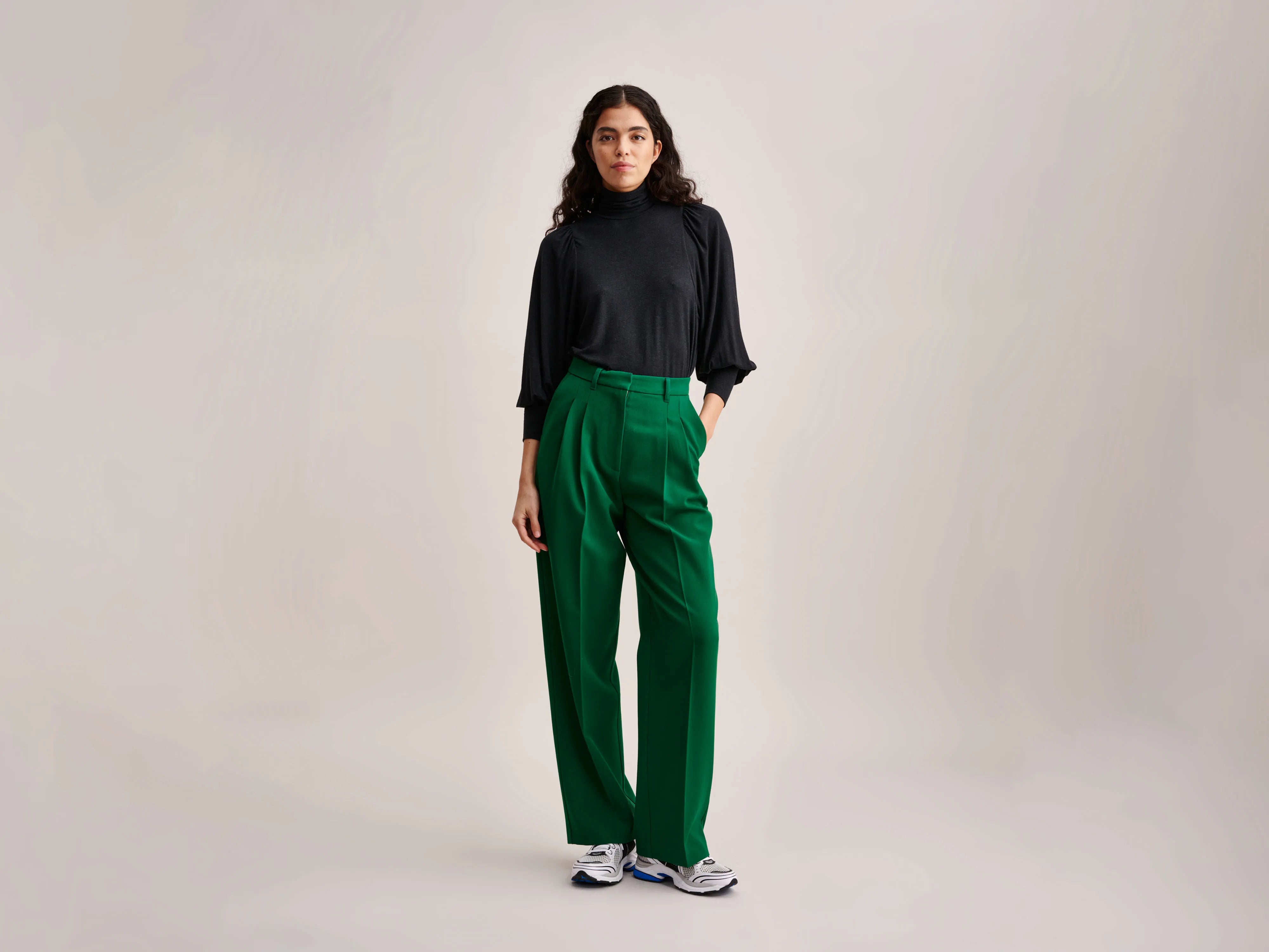 Women's Comfortable Apparel Fashion Essentials Dominic Trousers (232 / W / AVENTURINE)