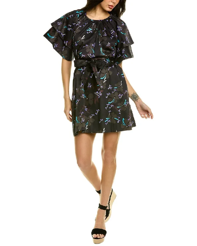 Women's Formal Clothes Anniversary Sale Cynthia Rowley Flutter Sleeve Mini Dress