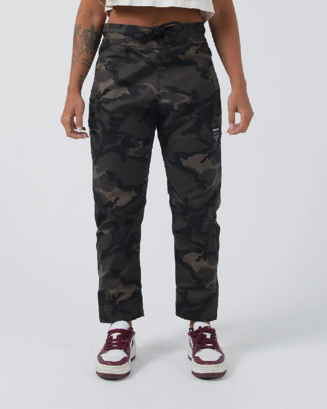 Women's Contemporary Apparel Massive Selection Sale Casual Rip Stop Gi Pant - Camo