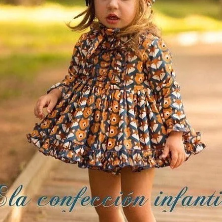Everyday Women's Fashion Trends Fall Bear Dress