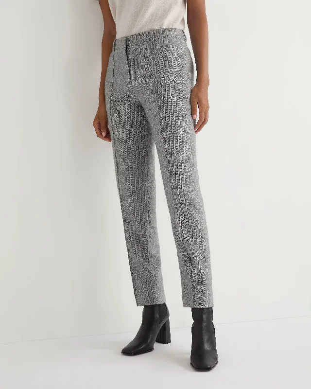 Women's Transitional Apparel Seasonal Style Discounts Women's Harper Herringbone Pant Grey