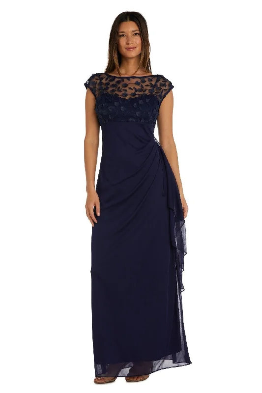 Affordable Women's Attire Limited Stock R&M Richards 2741 Long Mother Of The Bride Dress