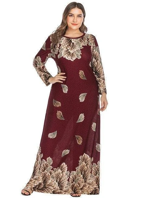 Women's Evening Apparel Fashion Forward Iconic Beauty Plus Size Maxi Dress