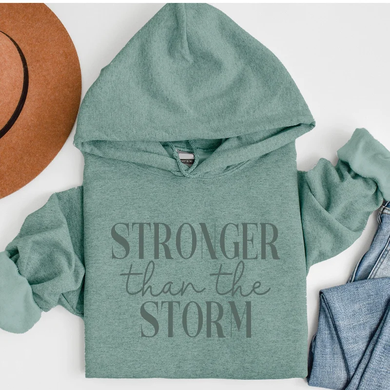 Women's Casual Apparel For Weekends Huge Discounts This Week Stronger Than The Storm Pullover Hoodie