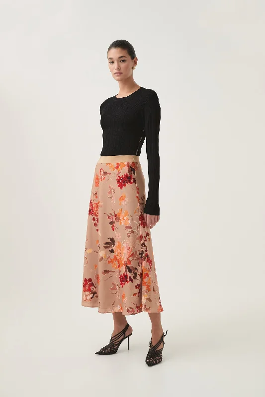 Women's Activewear Apparel Elegant Attire For The Modern Lady Exurbia Midi Skirt