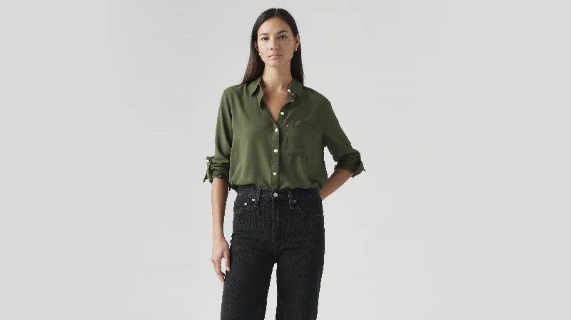 Formal Garments For Women Season Appropriate Women's Collection Levi's® Women's Darlene Utility Shirt