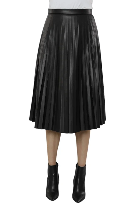 Chic Women's Garments Feminine Charm Alexa Skirt In Black