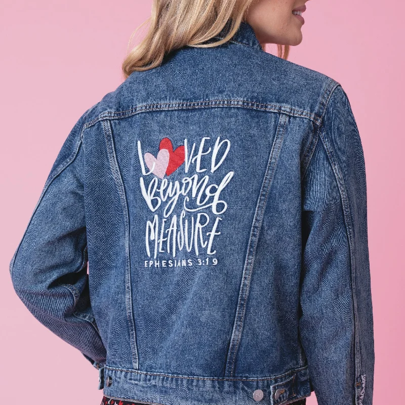 Women's Clothes And Apparel Crazy Price Slashing Vintage Washed Loved Beyond Measure Denim Jacket