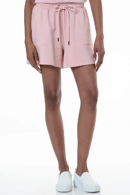 Stylish Women's Garments For Holidays Don'T Miss Out Fleece Shorts _ 153700 _ Pink