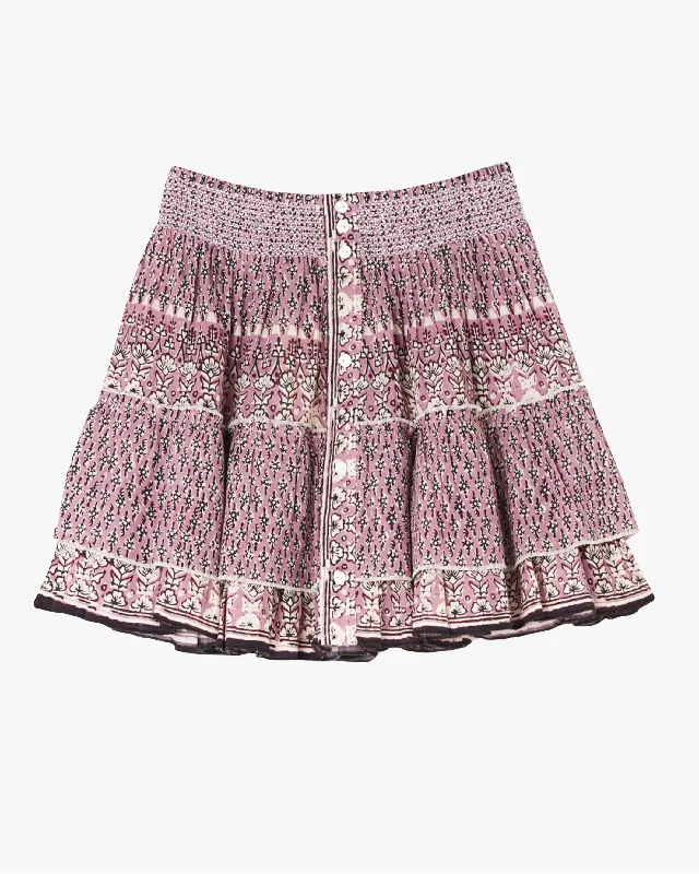 Affordable Women's Attire Sophisticated Fashion Mari Print Mini Skirt