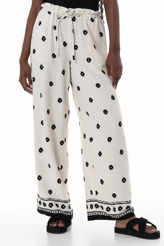 Women's Athletic Garments Holiday Attire Sale Wide Leg Pants _ 153869 _ Sand