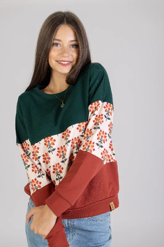 Stylish And Comfortable Clothing For Women Last Chance Sale Sweater Mia Folk Floral.