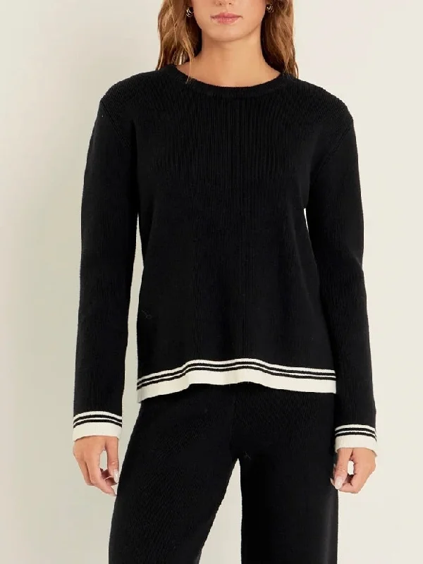 Comfortable Outfit For Women Anniversary Sale Maria Contrast Sweater