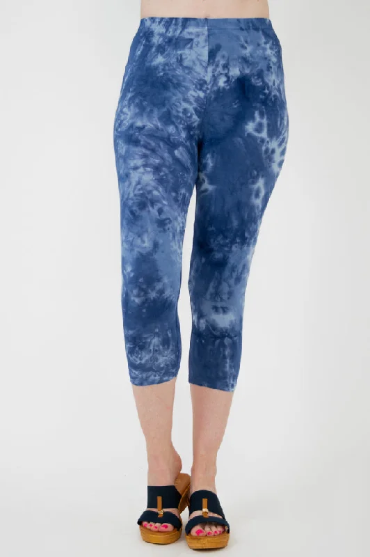 Women's Seasonal Attire Limited Stock Ruby Capri, Tie Dye, Bamboo