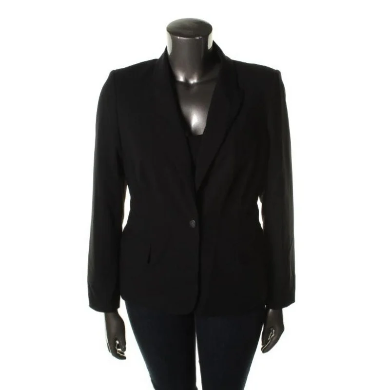 Women's Elegant Formal Outfit Colorful Clothing Womens Solid Long Sleeves One-Button Blazer