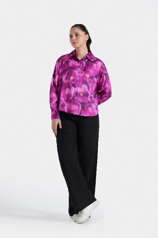 Women's Clothing For Travel Bold Fashion All Over Printed Shirt