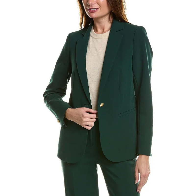 Affordable Women's Outfit Limited-Time Offer Womens Collar Polyester One-Button Blazer