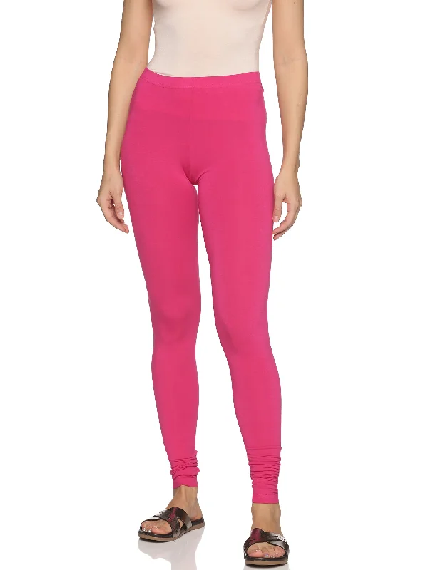 Affordable Women's Attire The Good Stuff Fushia churidar