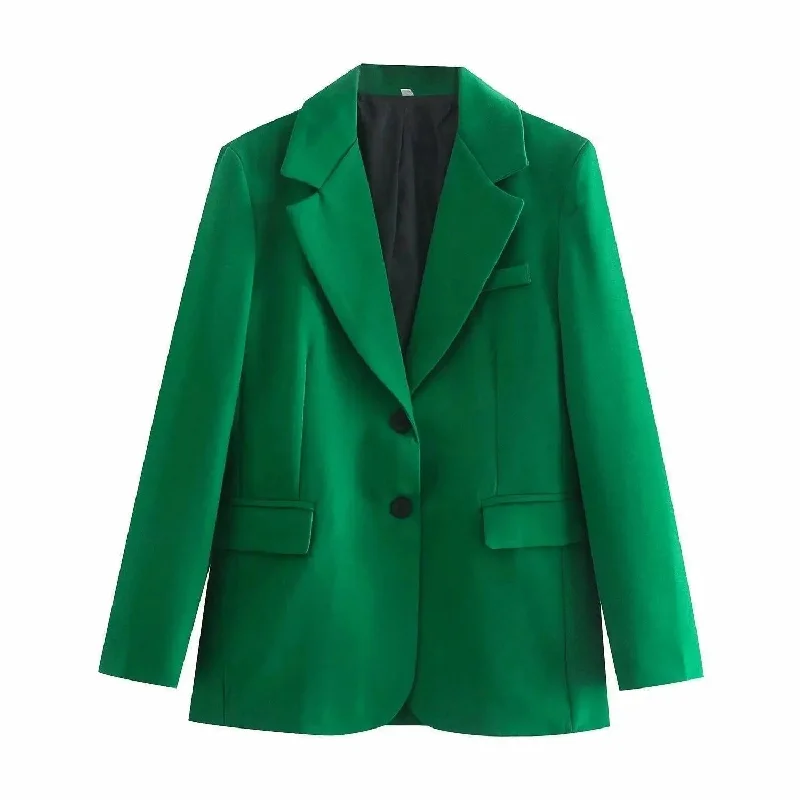 Women's Clothes For Work Signature Style Essentials Green Women Pantsuit