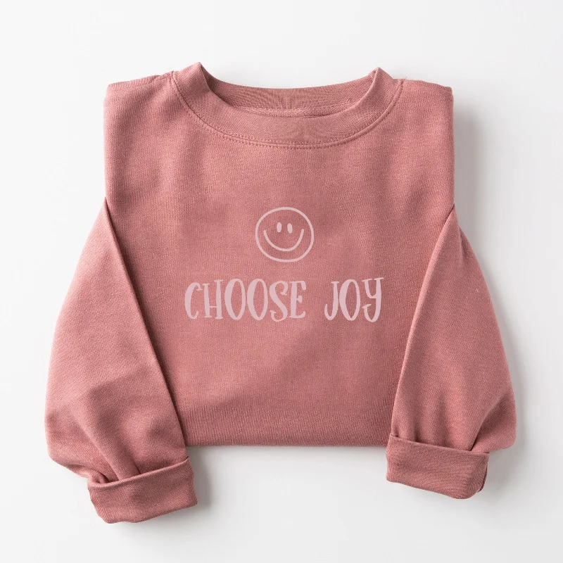 Affordable Women's Clothes Style Your Wardrobe Choose Joy Sweatshirt