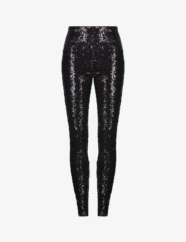 Women's Travel Attire Hot Sale Sequin Legging