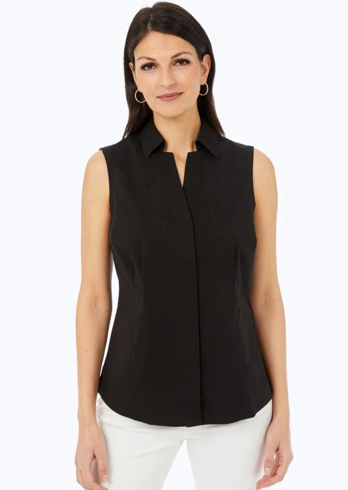 Women's Transitional Garments Fashion Frontiers Foxcroft - Taylor Sleeveless Blouse