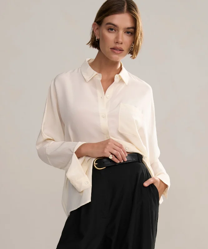 Women's Everyday Garments Unleash Your Style Silk Sloane Shirt