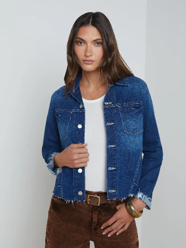 Women's Trendy Apparel Huge Price Cut Janelle Denim Jacket