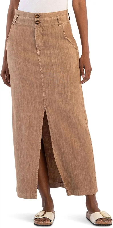 Women's Outdoor Activity Garments Modern Romance Freida Skirt In Wood