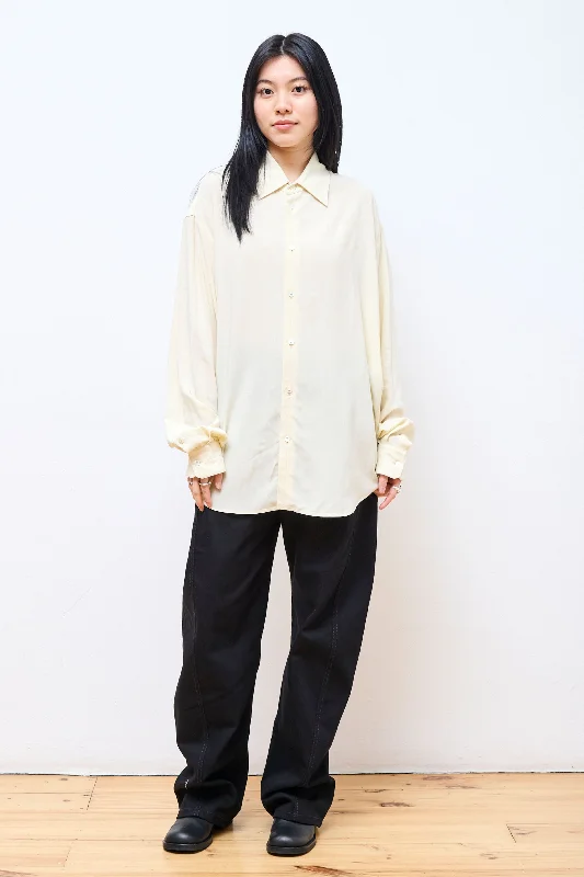 Women's Clothing And Garments Sets Stay Ahead In Style Relaxed Shirt Cream